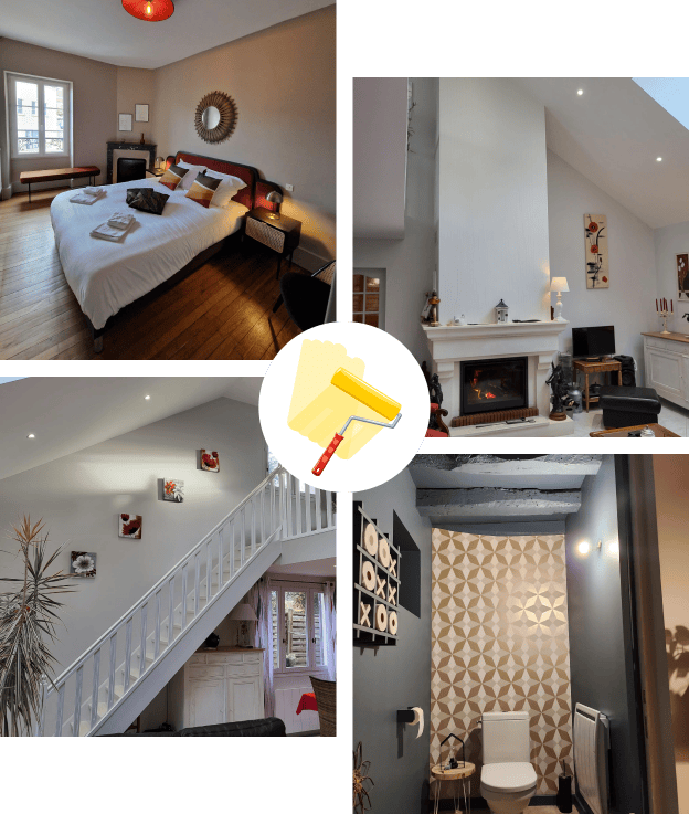 peinture intérieure à Menetou-Salon près de Bourges dans le Cher 18